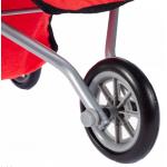 Lėlių vežimėlis-skėtukas " Red"